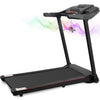 Folding Electric Treadmill with Bluetooth and Voice Control for Home and Office, Speed Range 0.5-7.5 MPH