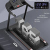 Folding Electric Treadmill with Bluetooth and Voice Control for Home and Office, Speed Range 0.5-7.5 MPH