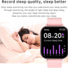 Smart Fitness Tracker Watch for Android/Ios - IP68, Heart Rate/Blood Oxygen/Sleep Monitoring, 8 Sports Modes, Breath Training, Weather Updates - 1.69-Inch Display for Men and Women (Rose Gold)