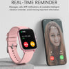 Smart Fitness Tracker Watch for Android/Ios - IP68, Heart Rate/Blood Oxygen/Sleep Monitoring, 8 Sports Modes, Breath Training, Weather Updates - 1.69-Inch Display for Men and Women (Rose Gold)