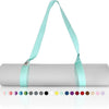 Yoga Mat Holder (Mat Not Incl.), Adjustable Yoga Mat Carrier, Turquoise